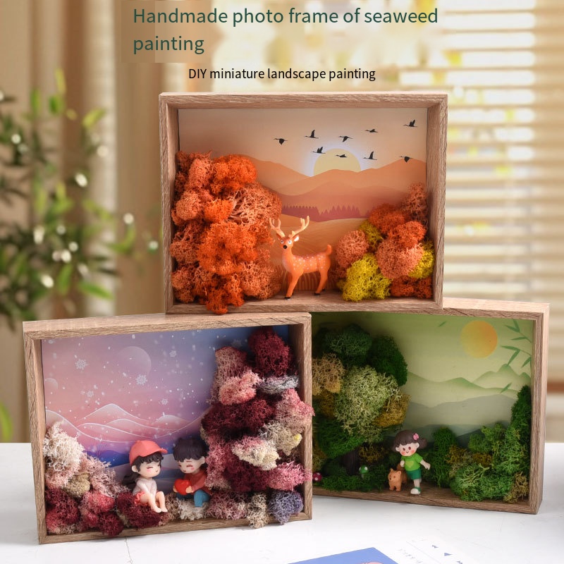 Seaweed Art DIY Kit - 3D Frame - Plant Parent Gift Set 评论和价格
