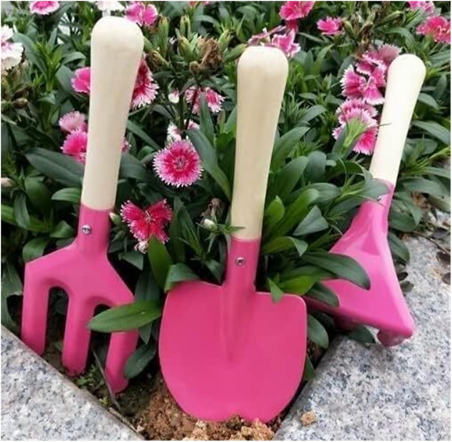 Mini Garden Tool Set, 3 Piece, - Plant Parent Gift Set 评论和价格