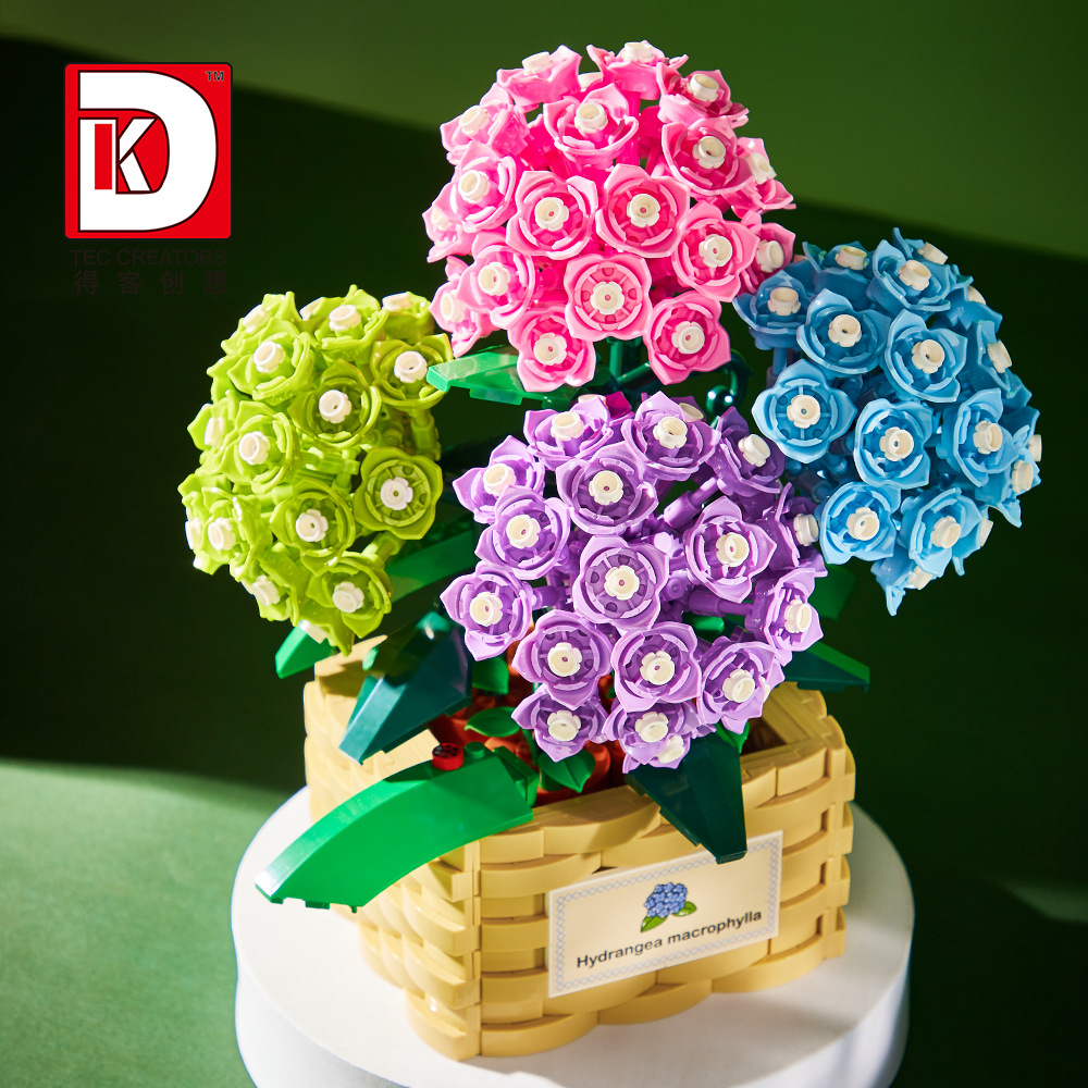 New Hydrangea Embroidery Baske - New Plant Parent 评论和价格