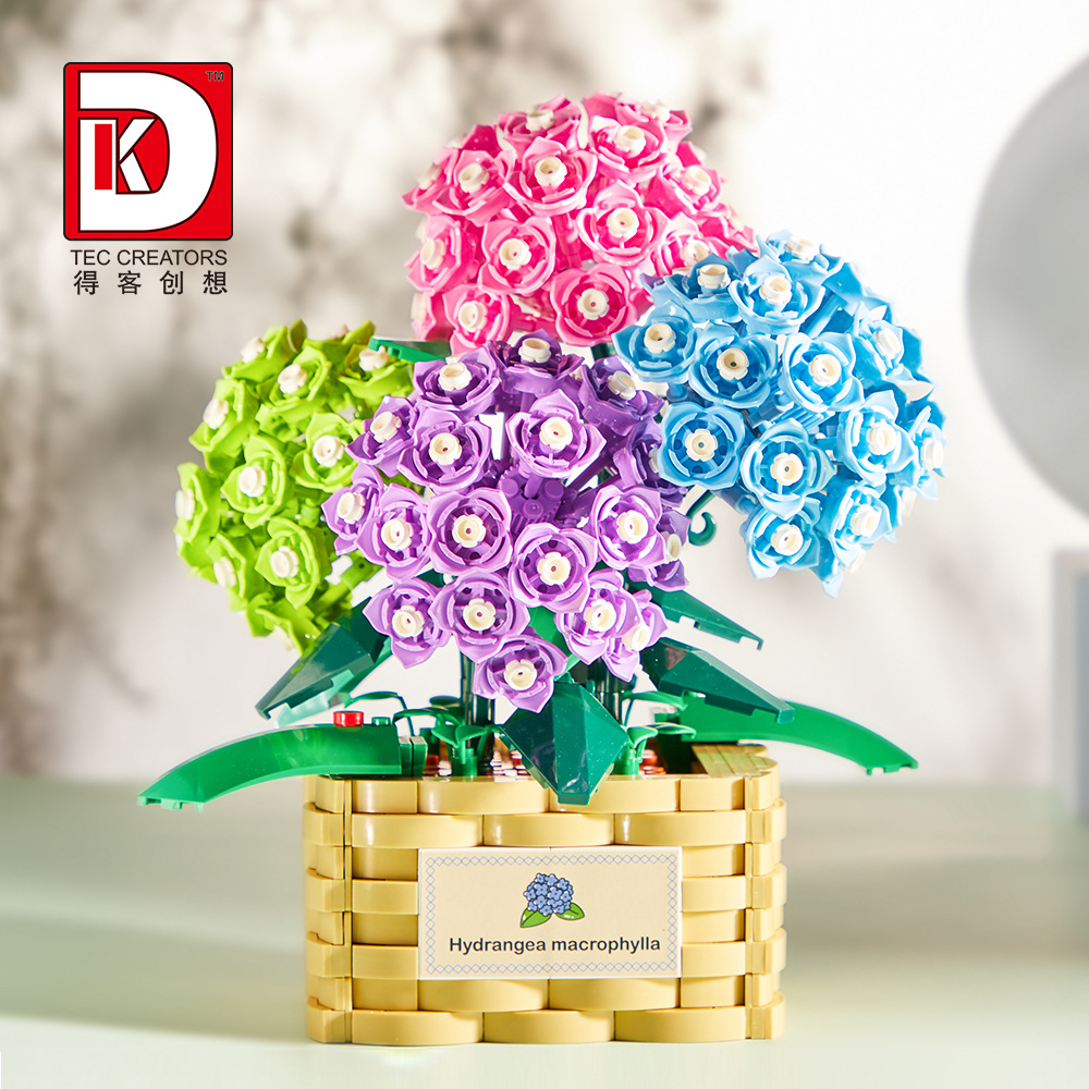 New Hydrangea Embroidery Baske - New Plant Parent 评论和价格