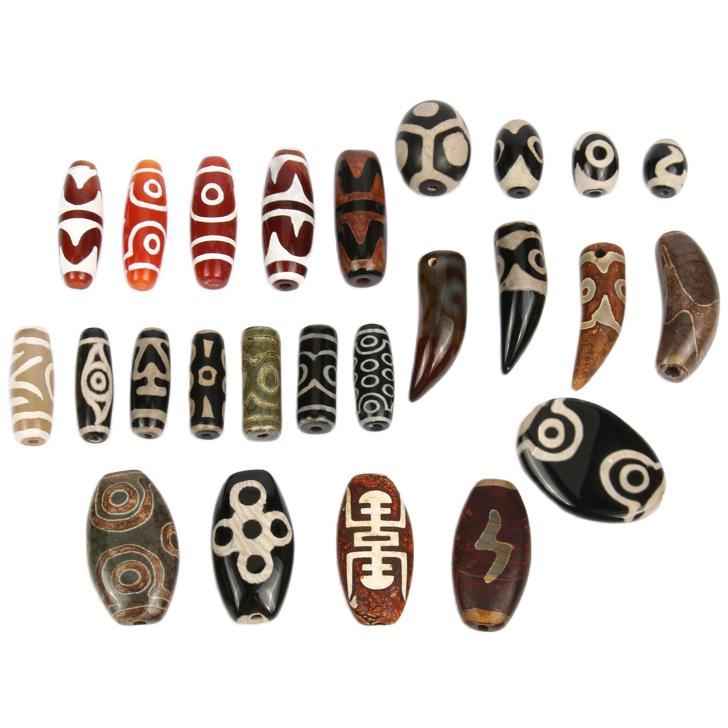 1/2pcs Prayer Mala Tibetan Mys - Snake Plant Ceramic 评论和价格